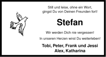 Traueranzeige von Stefan Hövermann von ALLGEMEINE ZEITUNG UELZEN