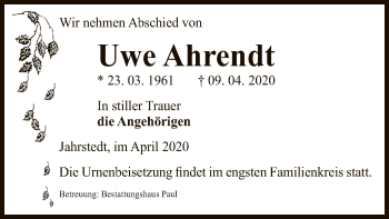 Uwe ahrendt on sale