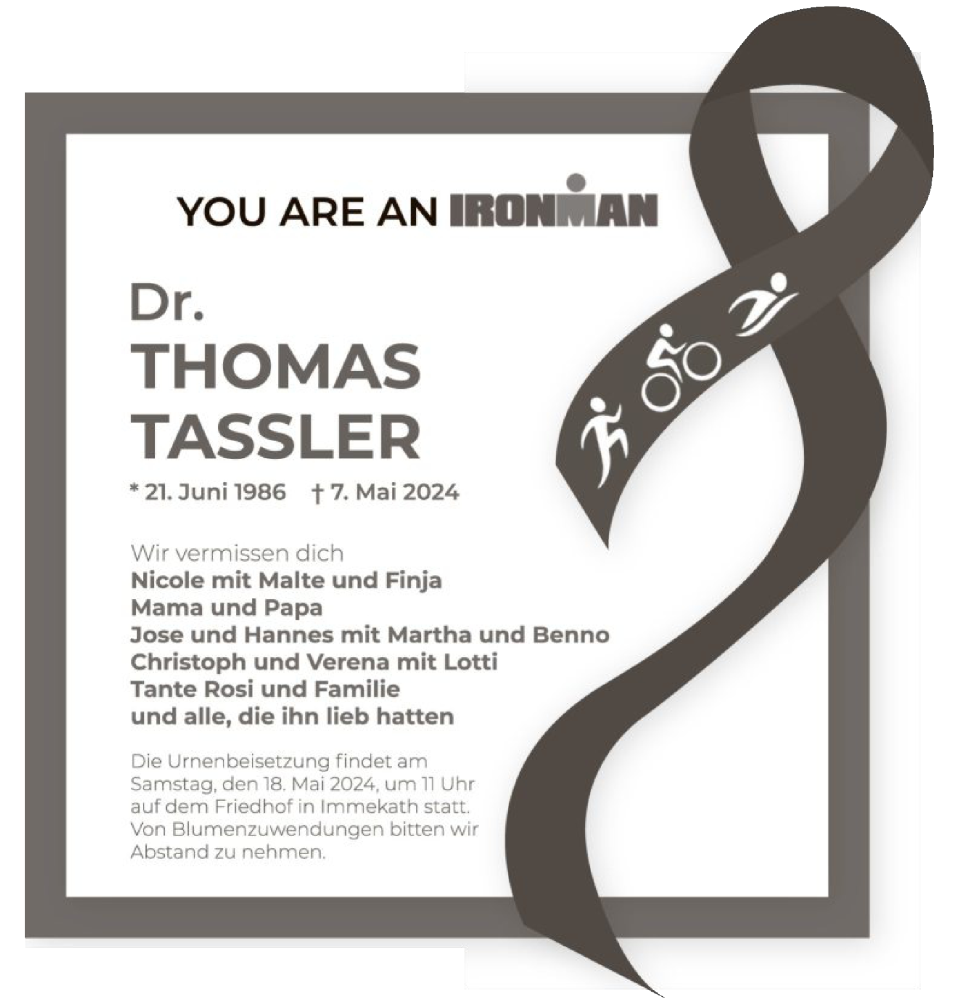  Traueranzeige für Thomas Tassler vom 14.05.2024 aus UEL