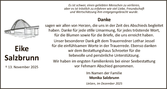 Traueranzeige von Eike Salzbrunn von AZ