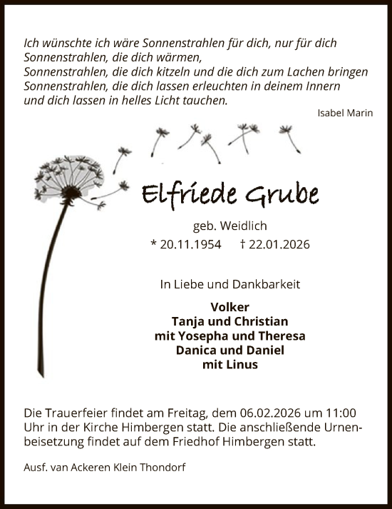 Traueranzeige von Isabel Marin von AZ