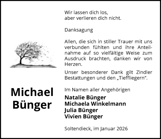 Traueranzeige von Michael Bünger von AZ
